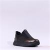 Remonte Platform Front Zip Shoe - Bronze Metallic Combi